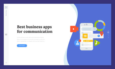 創(chuàng)意網(wǎng)站模板設(shè)計-網(wǎng)站和移動網(wǎng)站開發(fā)中網(wǎng)頁設(shè)計的向量圖概念-易于編輯和定制