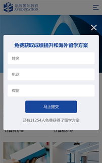 泓智教育手機網(wǎng)站設(shè)計案例 方維網(wǎng)絡(luò)